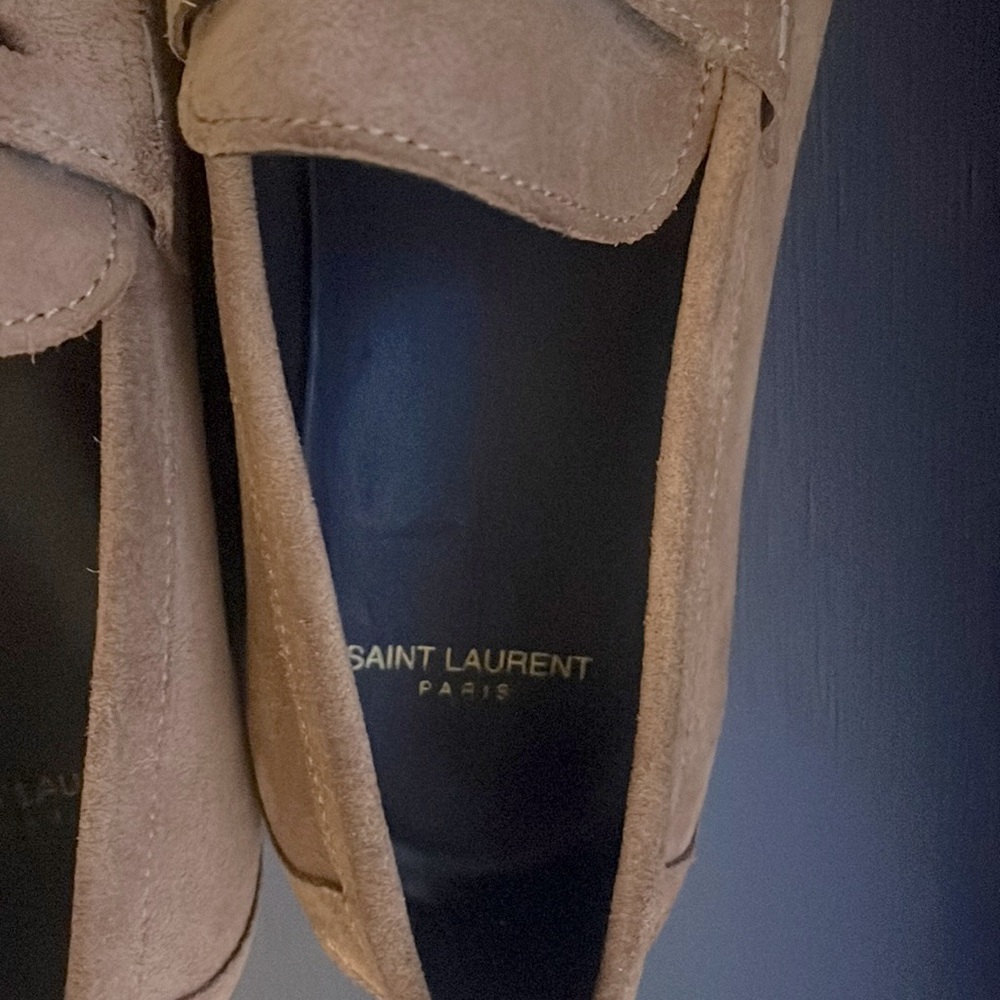 Saint Laurent men loafers, new size 9